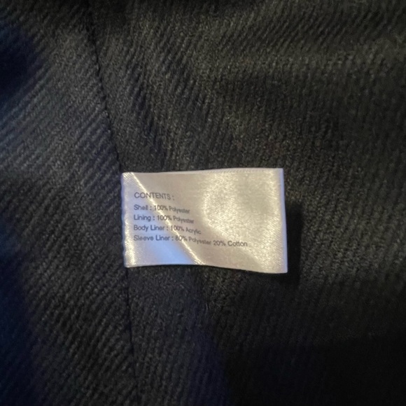 GALLERY WOMAN 1X A-LINE SWING COAT W/DETACHABLE LINING,  DROP SLEEVE, EX. COND. - Picture 11 of 14